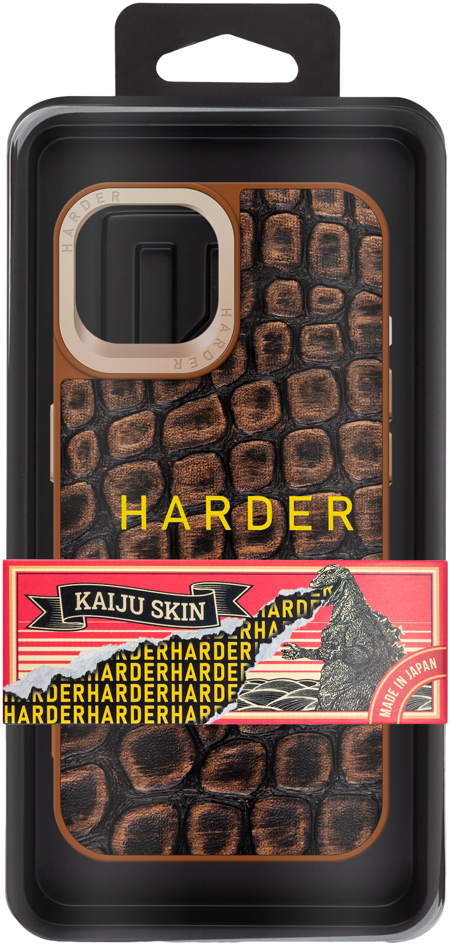 Чехол Harder Kaiju Skin для Apple iPhone 15 Orange (ARM76837) фото 3