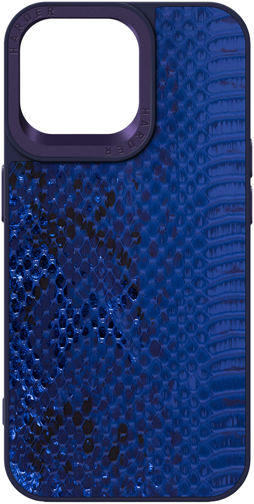 Чехол Harder Snake Pattern для Apple iPhone 14 Pro Max Blue Mystic (ARM76814) фото 
