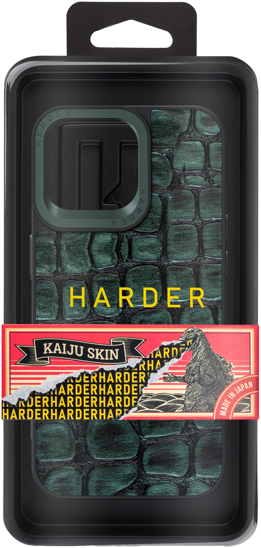 Чехол Harder Kaiju Skin для Apple iPhone 14 Pro Max Green (ARM76864) фото 