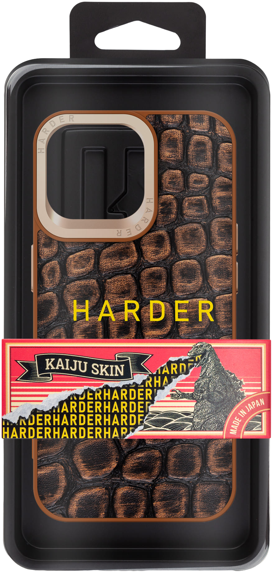 Чехол Harder Kaiju Skin для Apple iPhone 14 Pro Max Orange (ARM76867) фото 3