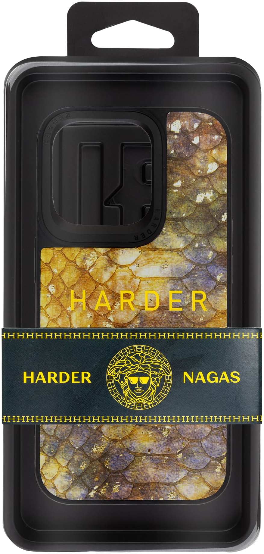 Чехол Harder Nagas для Apple iPhone 14 Pro Yellow (ARM76751) фото 3