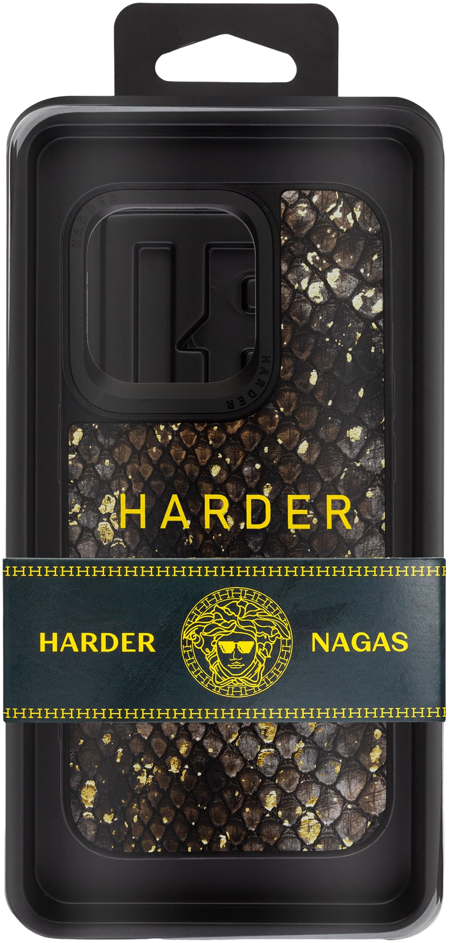 Чехол Harder Nagas для Apple iPhone 14 Pro Black (ARM76752) фото 