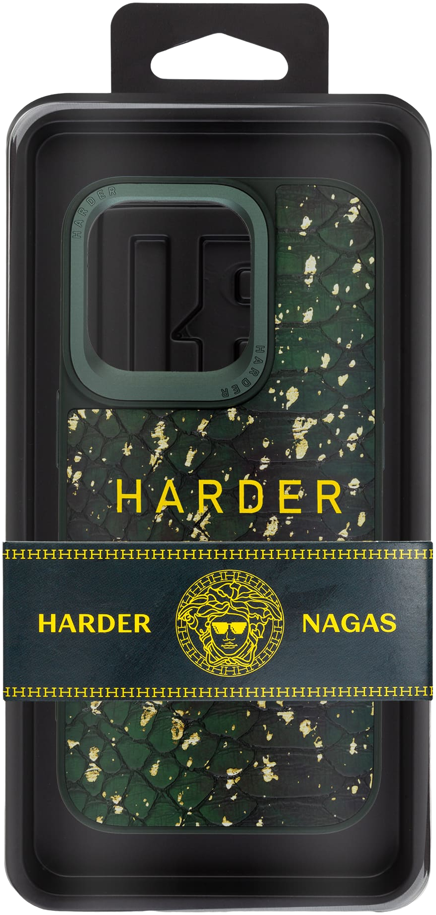 Чехол Harder Nagas для Apple iPhone 14 Pro Green (ARM76753) фото 