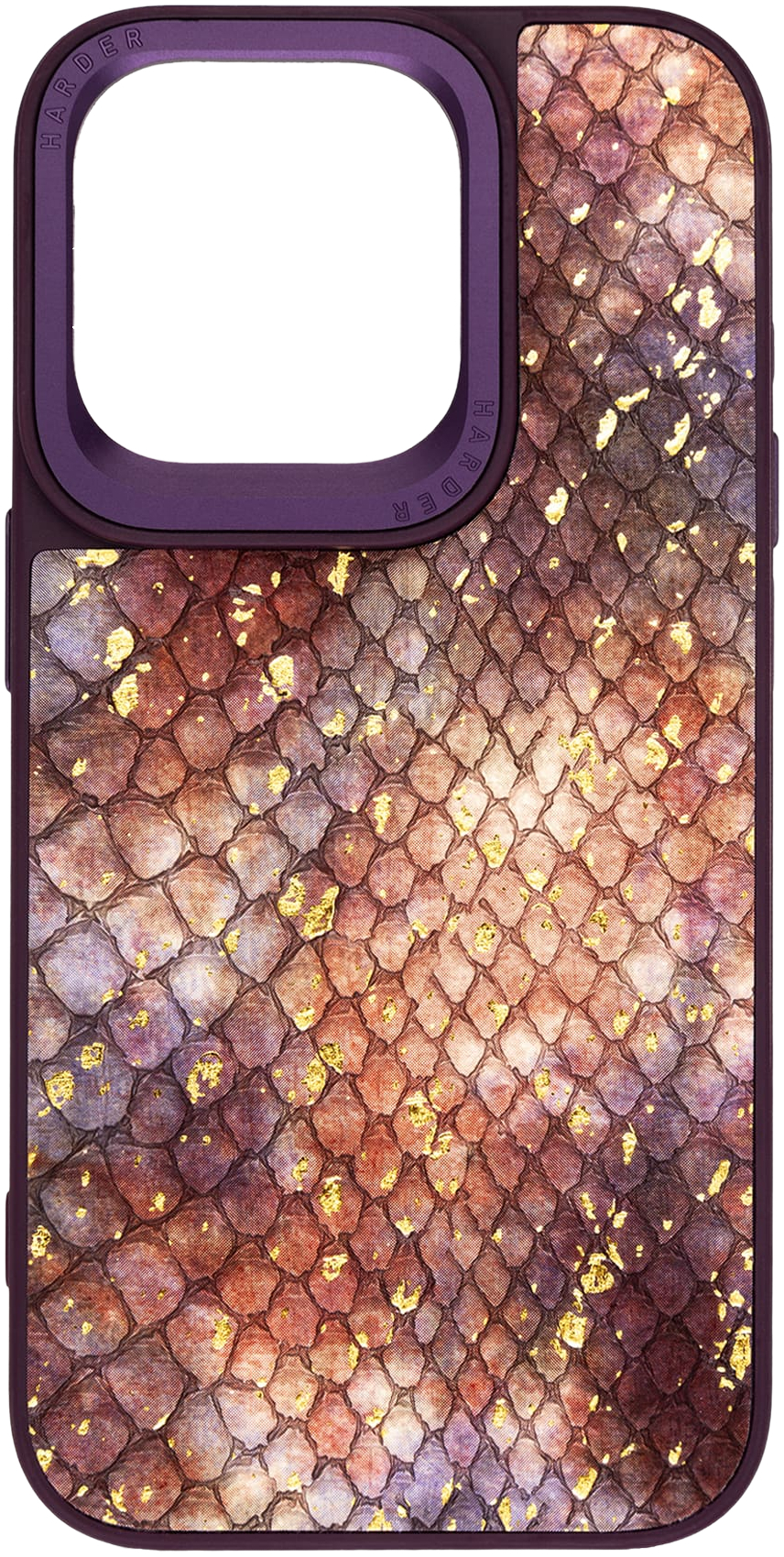 Чехол Harder Nagas для Apple iPhone 14 Pro Purple (ARM76754) фото 