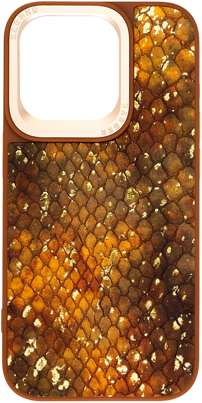 Чехол Harder Nagas для Apple iPhone 14 Pro Brown (ARM76755) фото 2