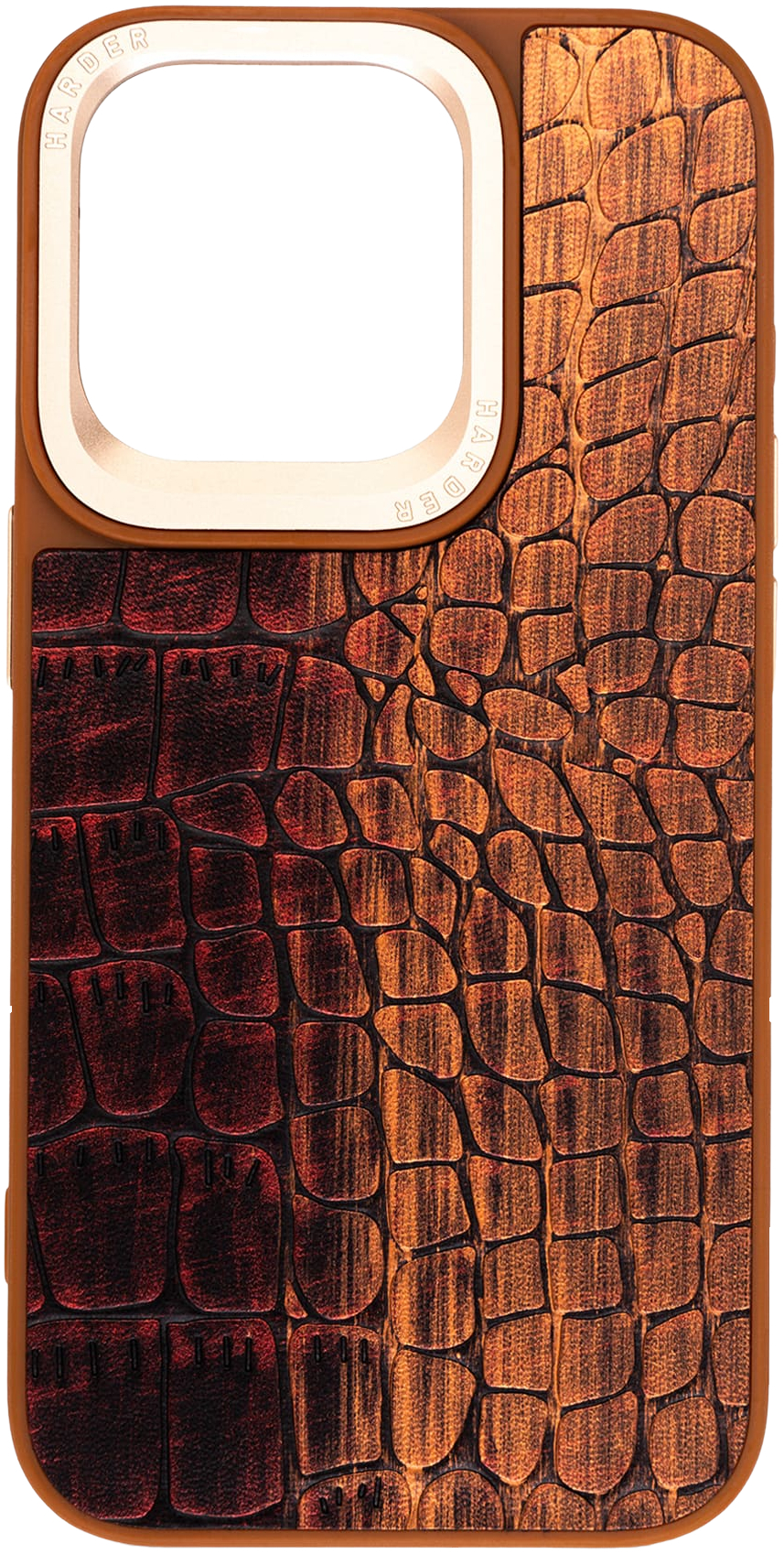 Чехол Harder Glamorous Croco для Apple iPhone 14 Pro Magma (ARM76772) фото 2