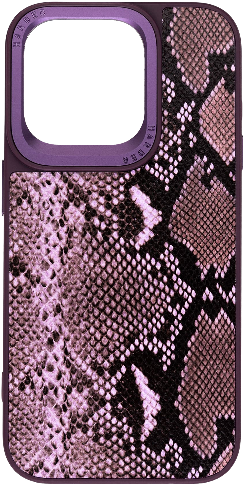 Чехол Harder Genuine Snake для Apple iPhone 14 Pro Dark Purple (ARM76788) фото 2