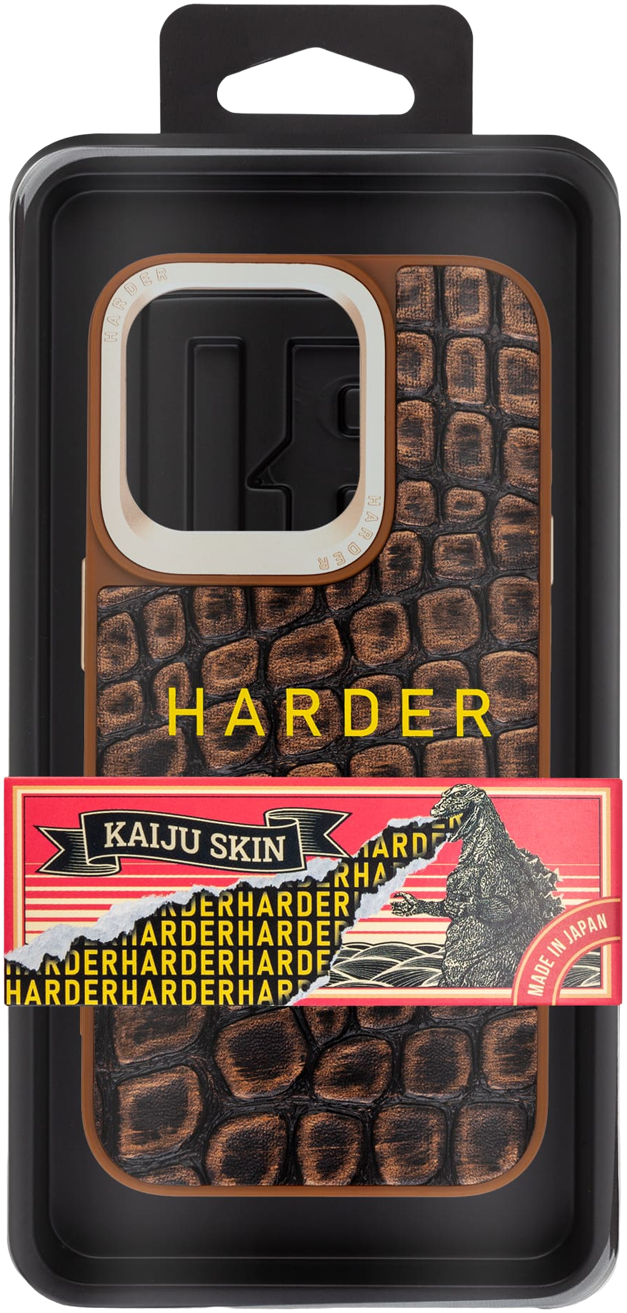 Чехол Harder Kaiju Skin для Apple iPhone 14 Pro Orange (ARM76861) фото 