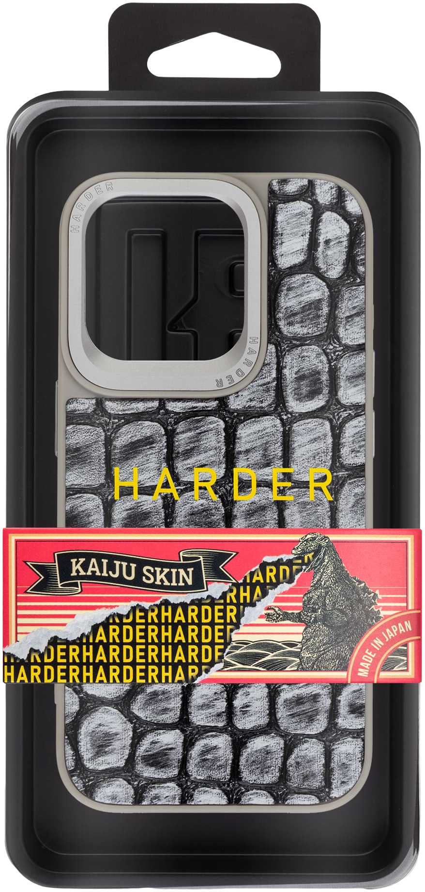 Чехол Harder Kaiju Skin для Apple iPhone 14 Pro Grey (ARM76862) фото 3