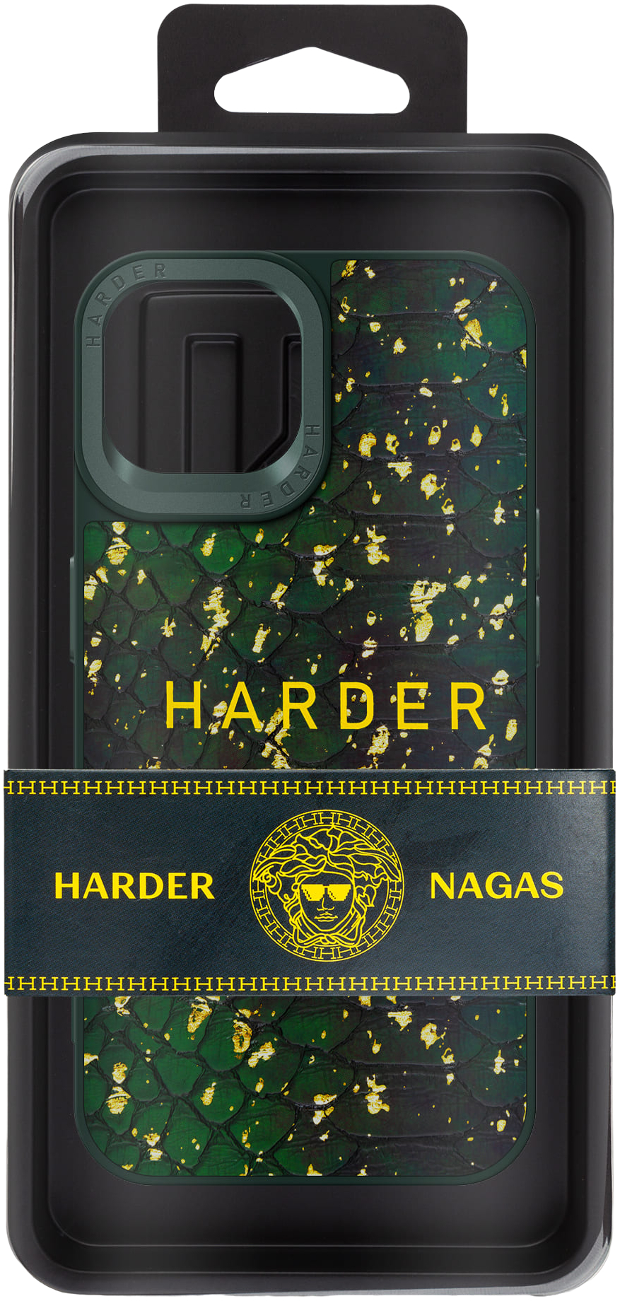 Чехол Harder Nagas для Apple iPhone 14 Green (ARM76748) фото 3
