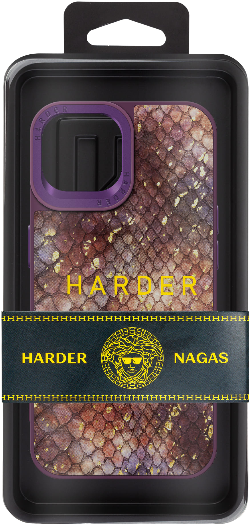 Чехол Harder Nagas для Apple iPhone 14 Purple (ARM76749) фото 3