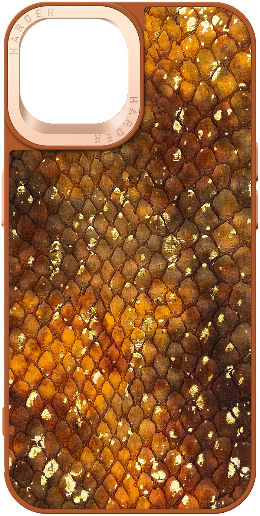 Чехол Harder Nagas для Apple iPhone 14 Brown (ARM76750) фото 2