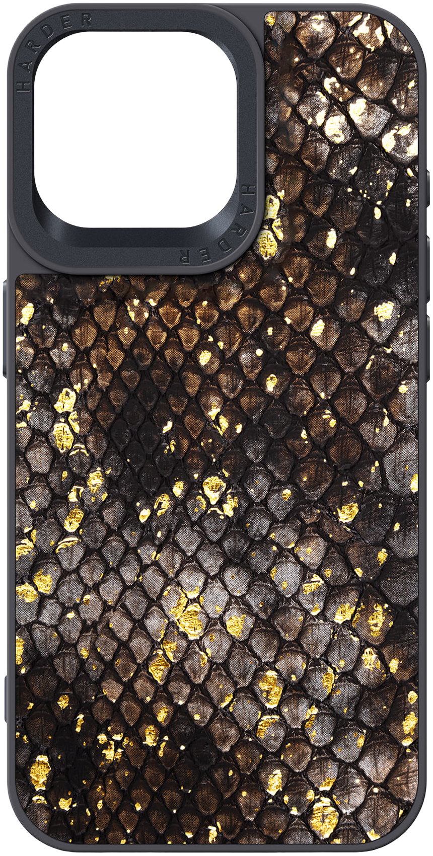 Чехол Harder Nagas для Apple iPhone 14 Pro Max Black (ARM76757) фото 2