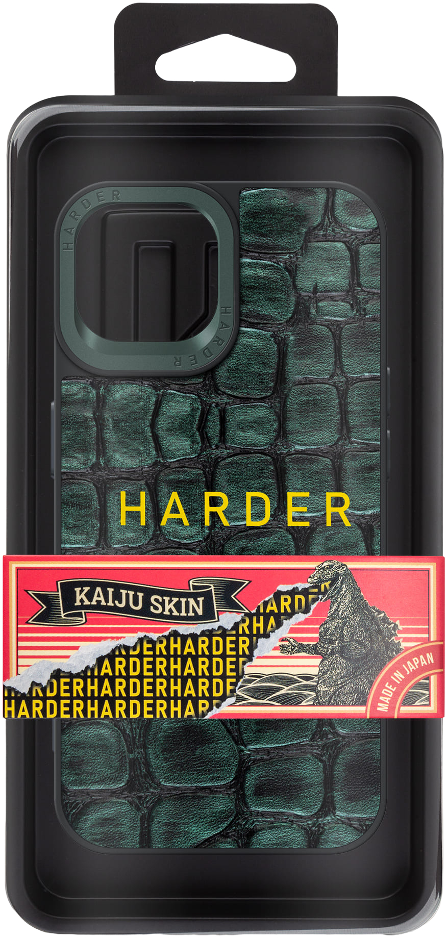 Чехол Harder Kaiju Skin для Apple iPhone 14 Green (ARM76852) фото 