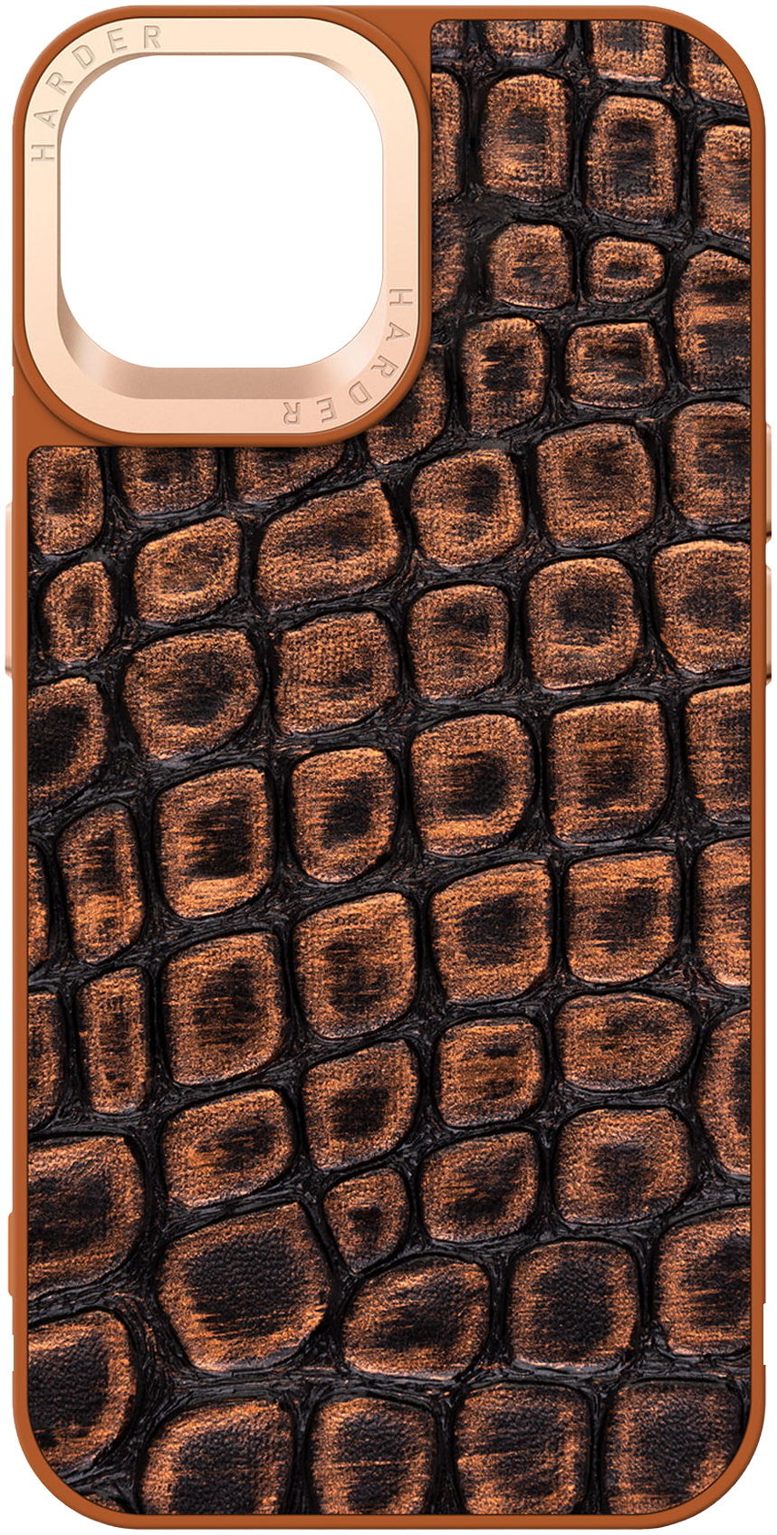 Чехол Harder Kaiju Skin для Apple iPhone 14 Orange (ARM76855) фото 2