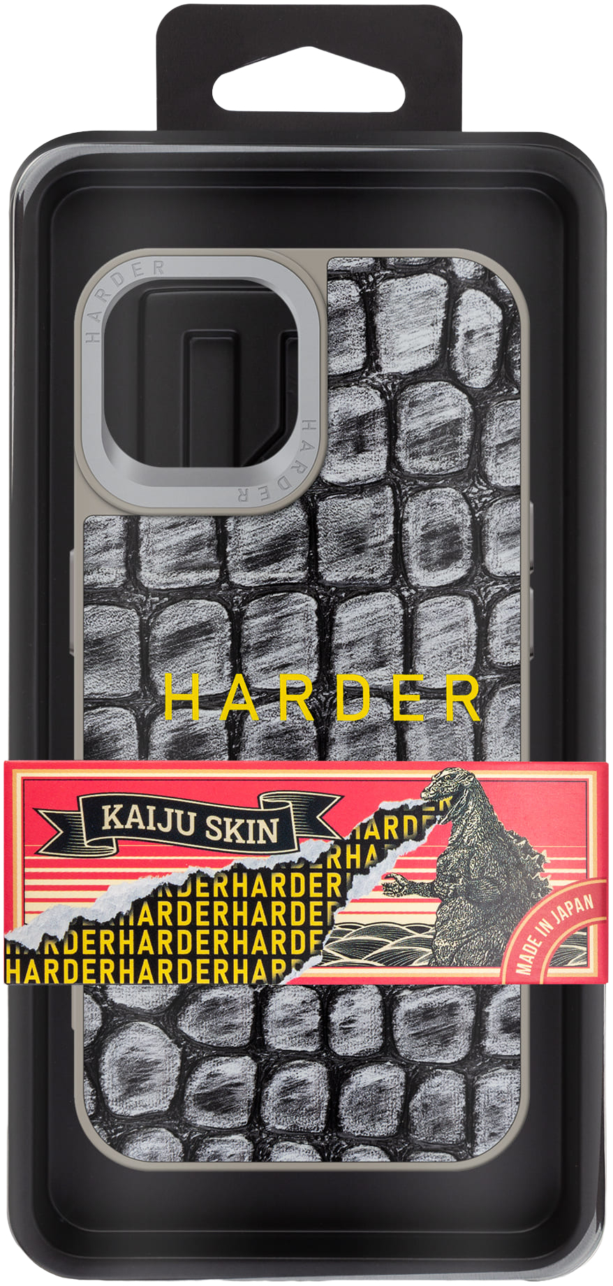 Чехол Harder Kaiju Skin для Apple iPhone 14 Grey (ARM76856) фото 3