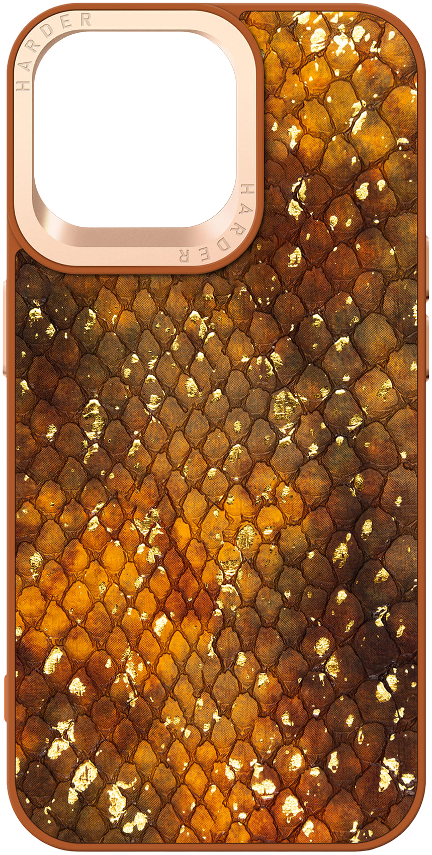 Чехол Harder Nagas для Apple iPhone 14 Pro Max Brown (ARM76760) фото 2