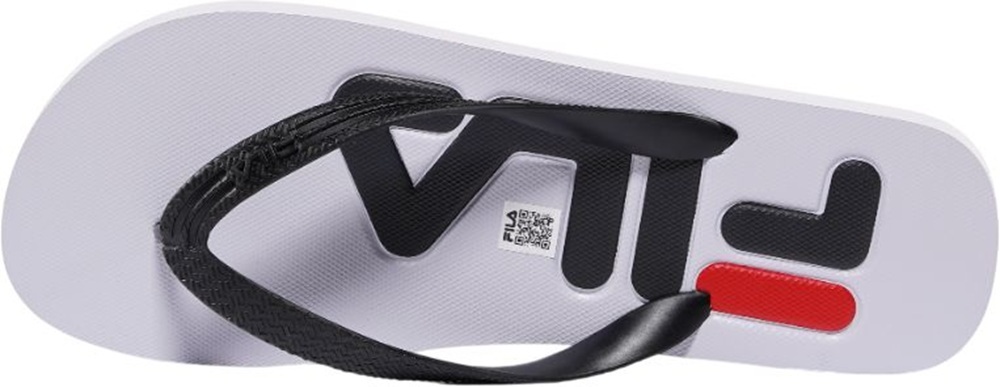 Вьетнамки мужские FILA Troy Slipper FFM0007-13036 42 белые/черные фото 