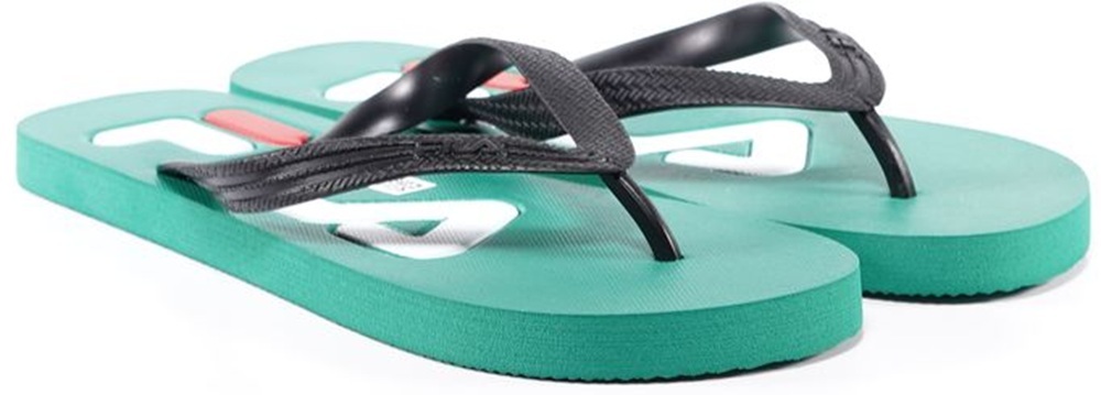 Вьетнамки мужские FILA Troy Slipper FFM0007-63082 45 зеленые фото 