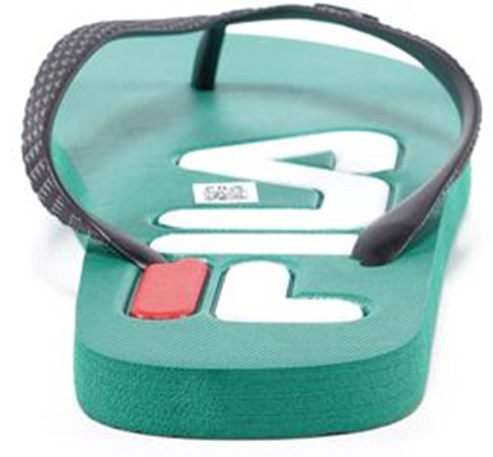 Вьетнамки мужские FILA Troy Slipper FFM0007-63082 46 зеленые фото 