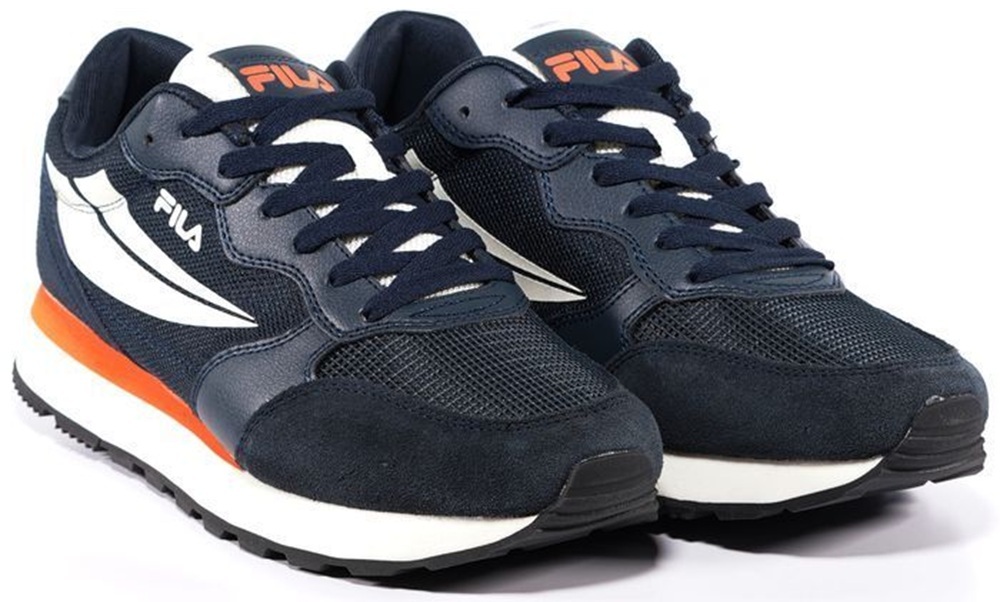 Кросівки чоловічі FILA Hypert FFM0380-53363 42 темно-сині/червоніфото