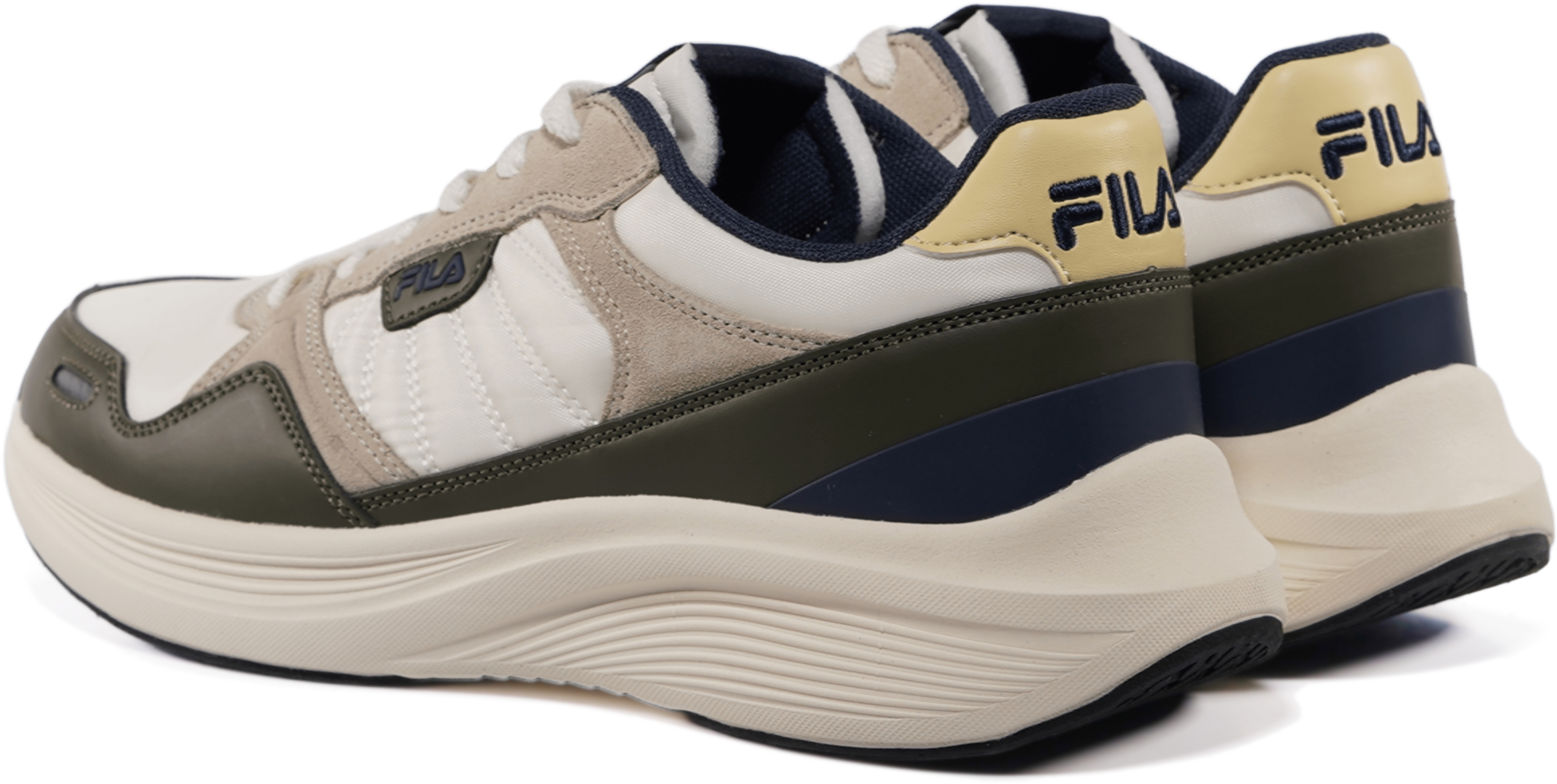 Кроссовки мужские FILA Skyleap FFM0463-13497 40 молочные/коричневые фото 