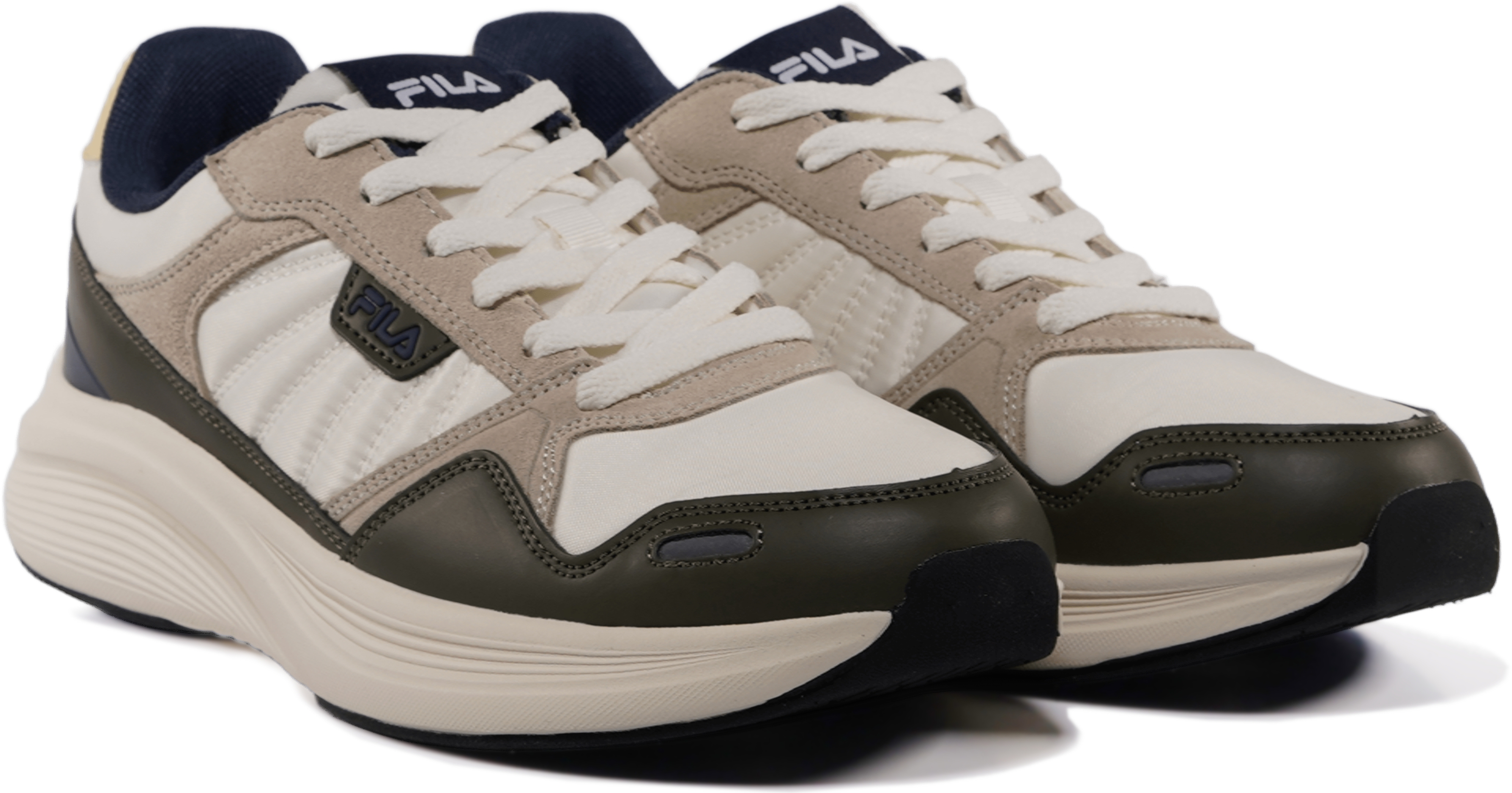 Кроссовки мужские FILA Skyleap FFM0463-13497 40 молочные/коричневые фото 