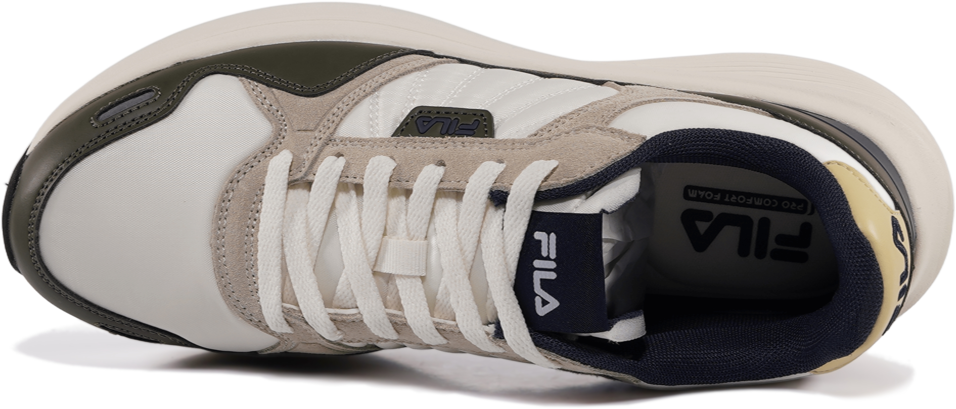 Кросівки чоловічі FILA Skyleap FFM0463-13497 42 молочні/коричневіфото