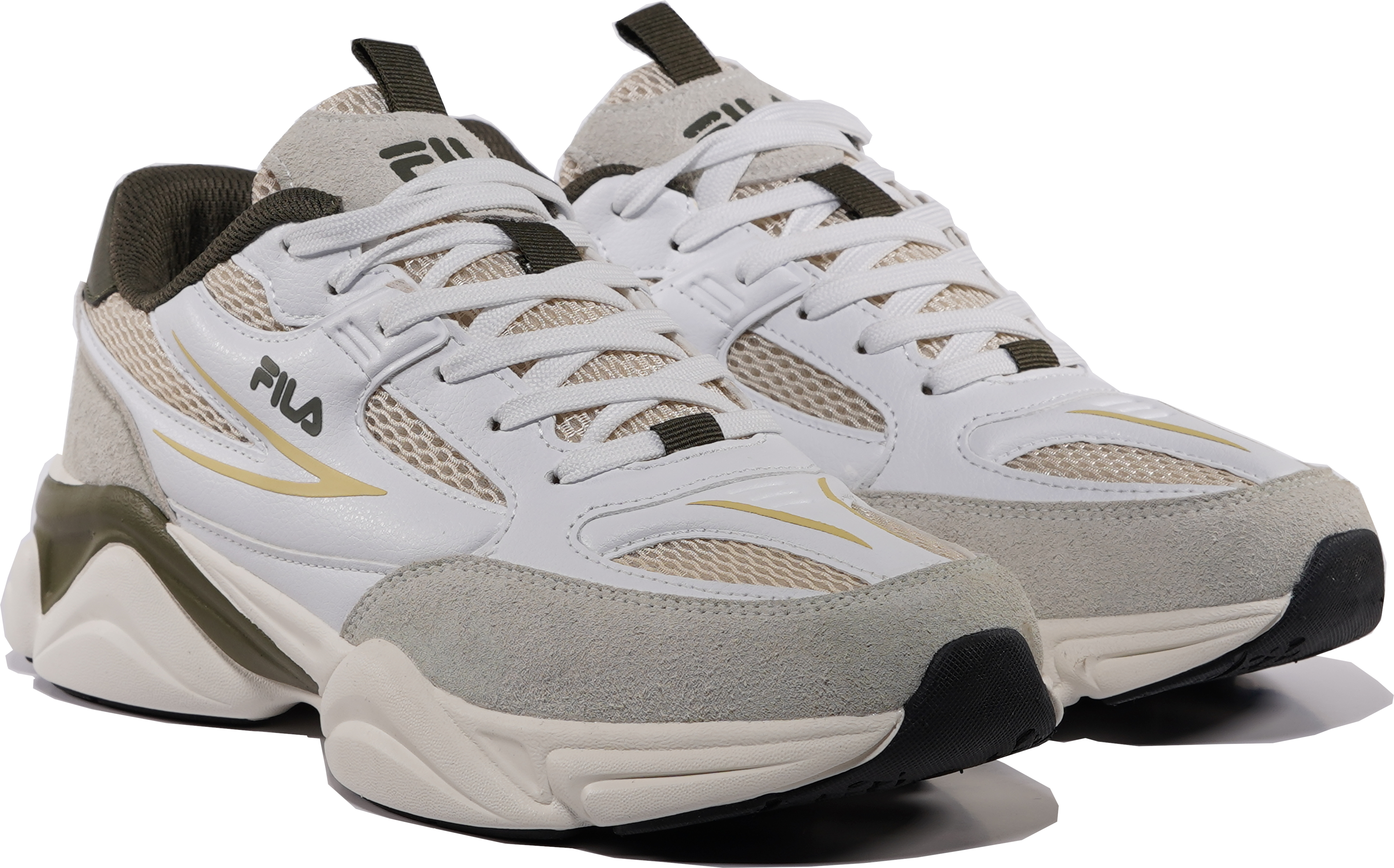 Кросівки чоловічі FILA Recade FFM0408-13497 42 червоні/оливковіфото