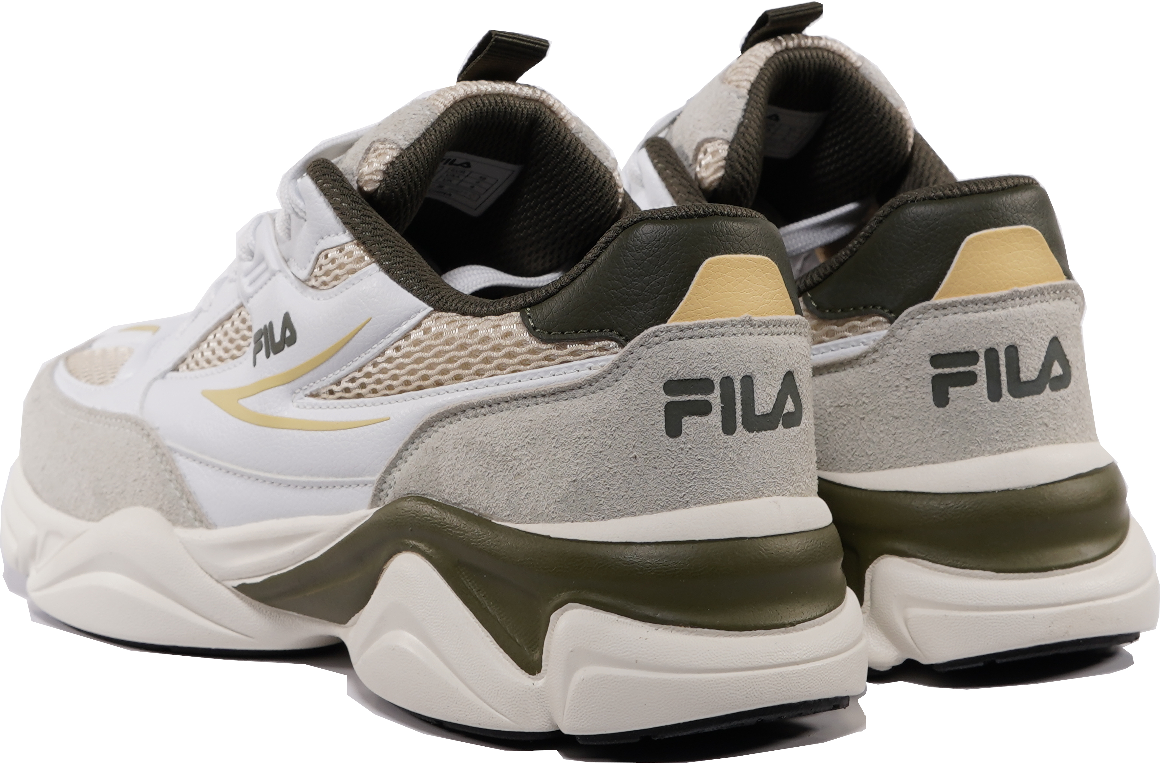 Кросівки чоловічі FILA Recade FFM0408-13497 44 червоні/оливковіфото