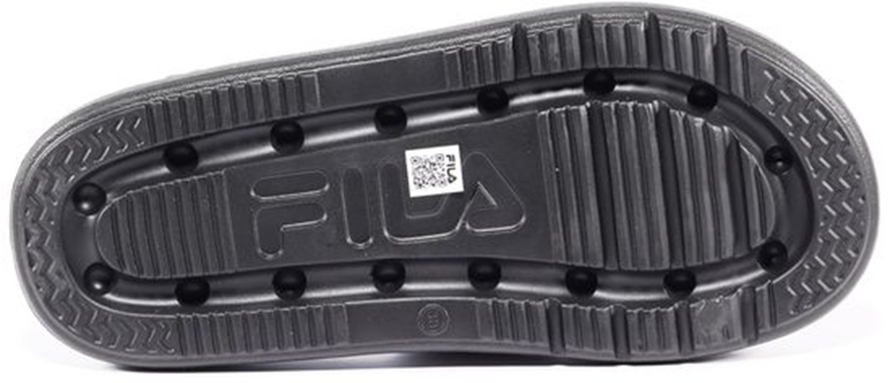 Шльопанці жіночі FILA Superbubble Slide Wmn FFW0596-80010 39 чорніфото
