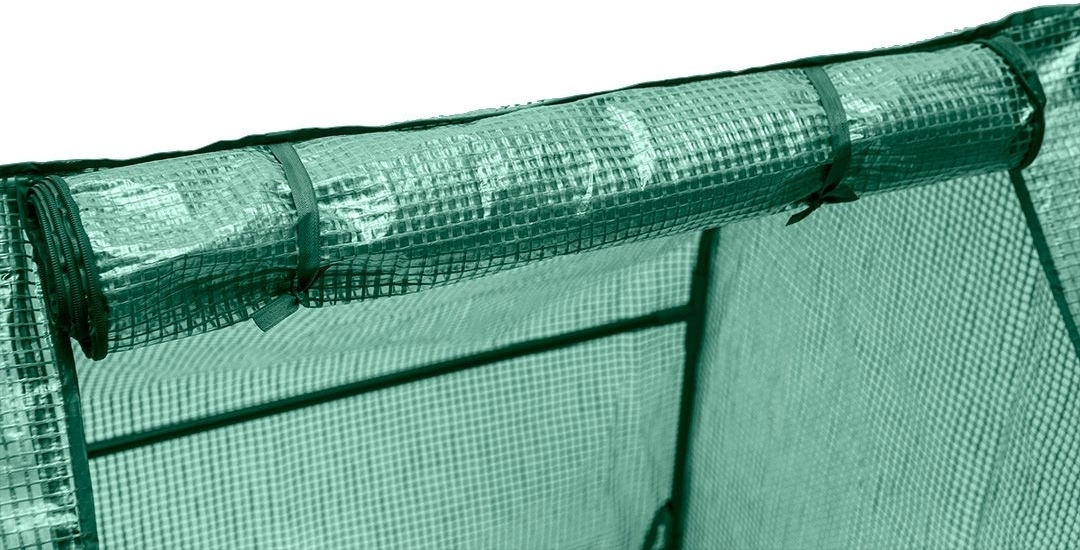 Теплица складная Neo Tools 240x90x90см, зеленая (15-912) фото 5