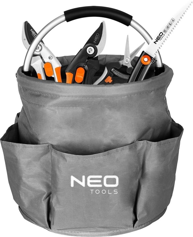 Сумка садовая Neo Tools 28x28x27см, серая (15-963) фото 