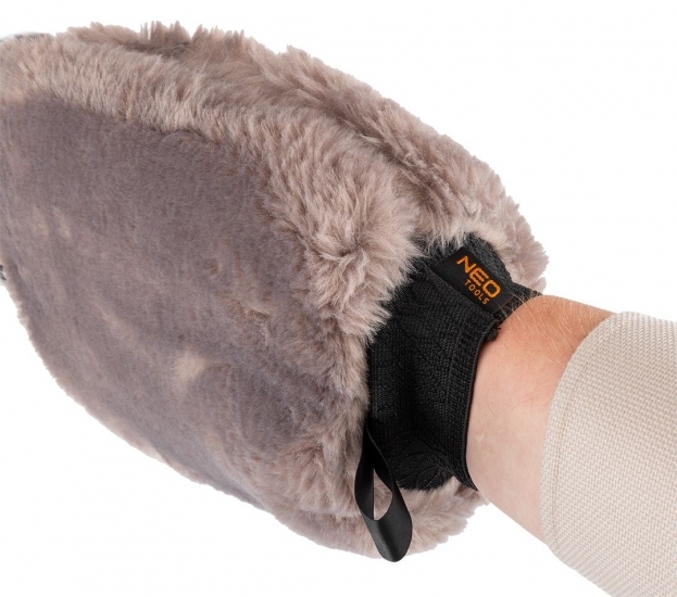 Перчатка для мойки автомобиля Neo Tools двухсторонняя 28х20см (11-459) фото 4