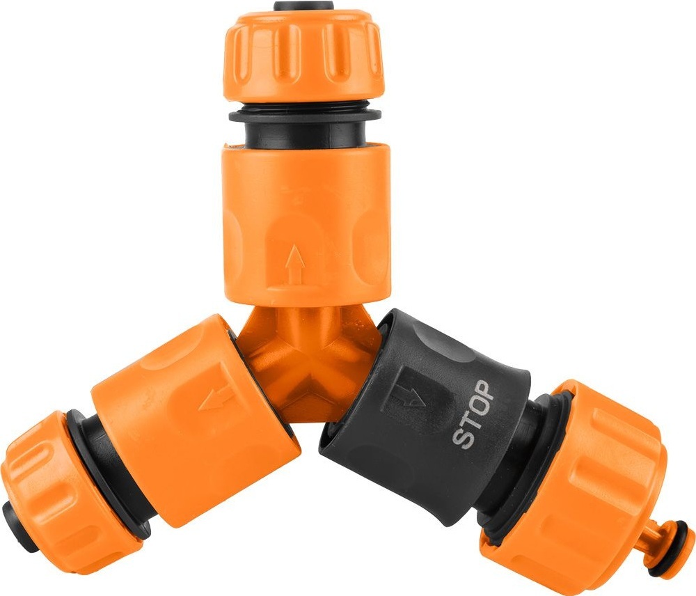 Конектор-трійник для шланга Neo Tools, 1/2"-3/4" тип Y (15-744-1)фото4
