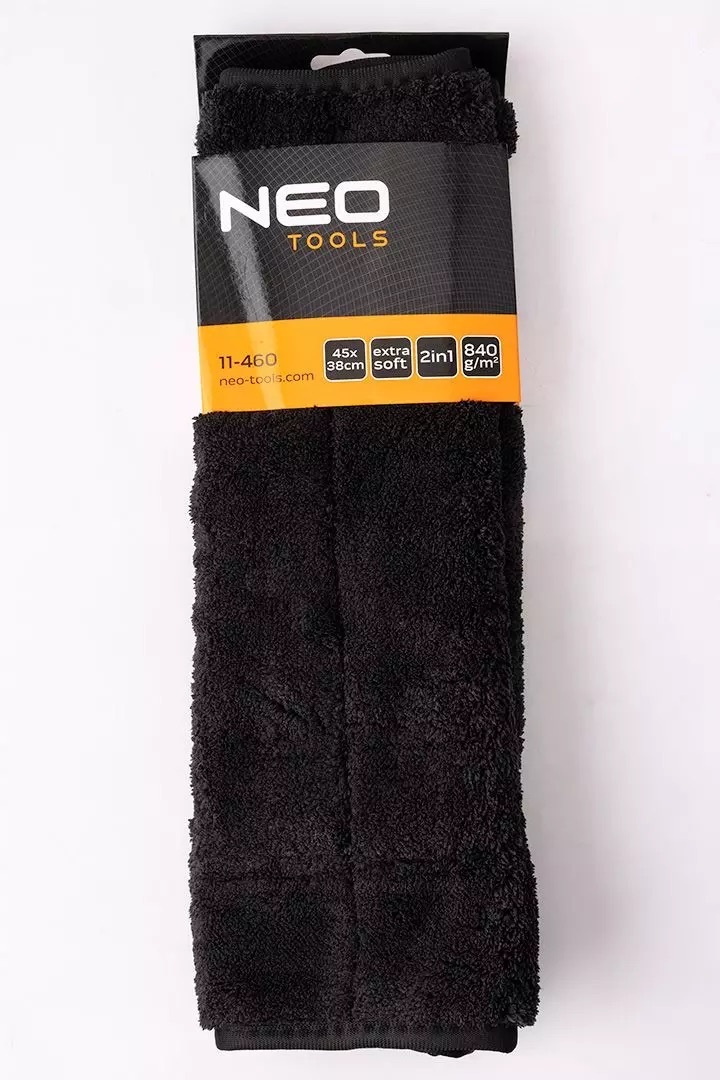 Рушник для сушіння автомобіля Neo Tools двосторонній 45х38см (11-460)фото2