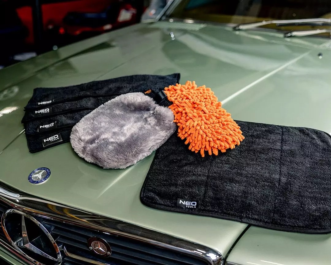 Рушник для сушіння автомобіля Neo Tools двосторонній 45х38см (11-460)фото7