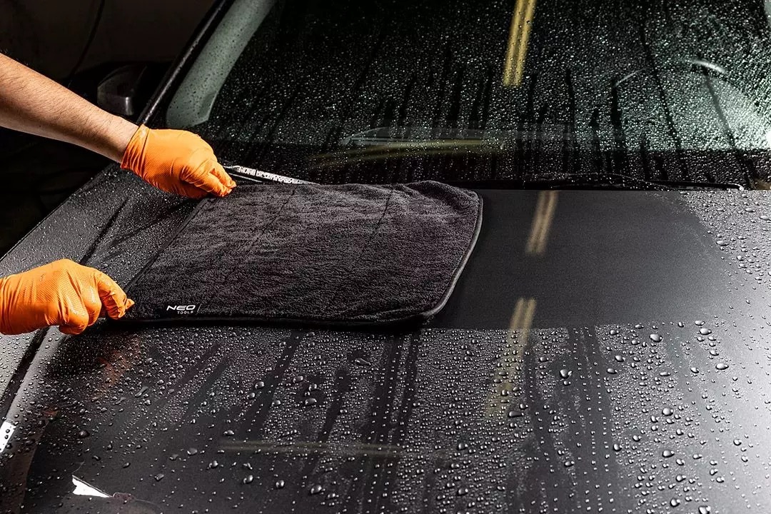 Рушник для сушіння автомобіля Neo Tools двосторонній 45х38см (11-460)фото8
