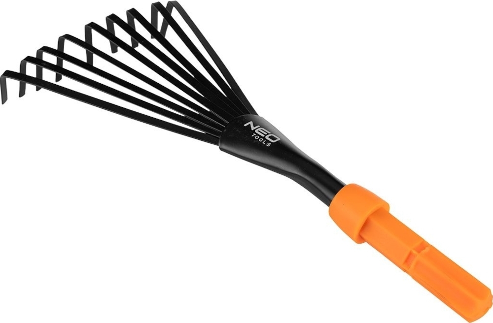 Грабли-веер садовые Neo Tools, ширина 12.5см, 33см (95-075) фото 