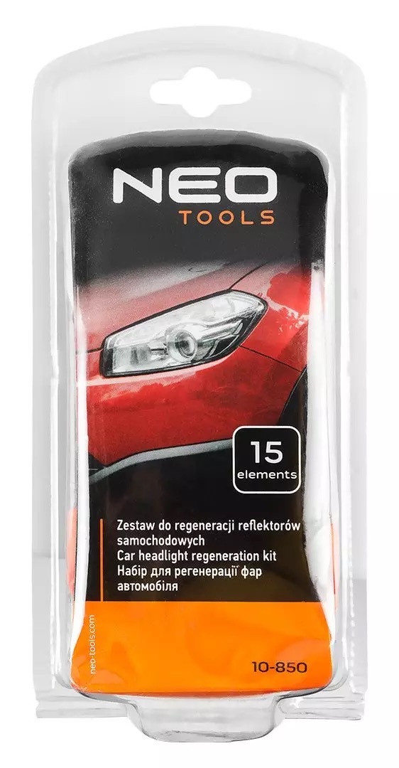 Набір для відновлення фар Neo Tools (10-850)фото