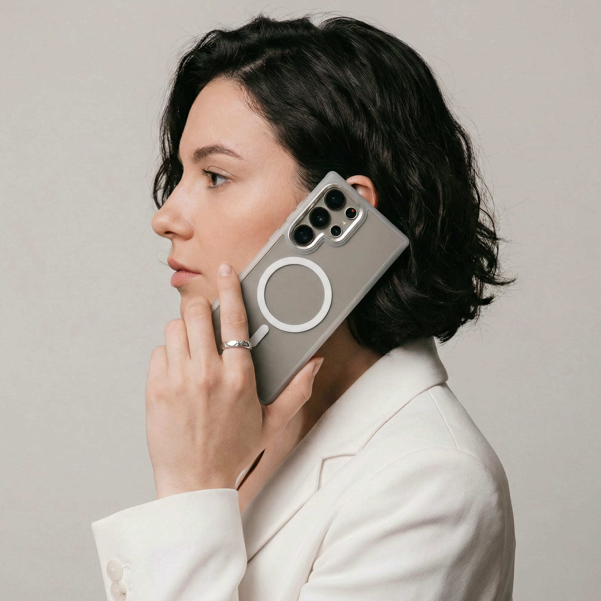 Чехол ArmorStandart Unit MagCase для Samsung S26 Ultra 5G Matte Clear (ARM88811) фото 