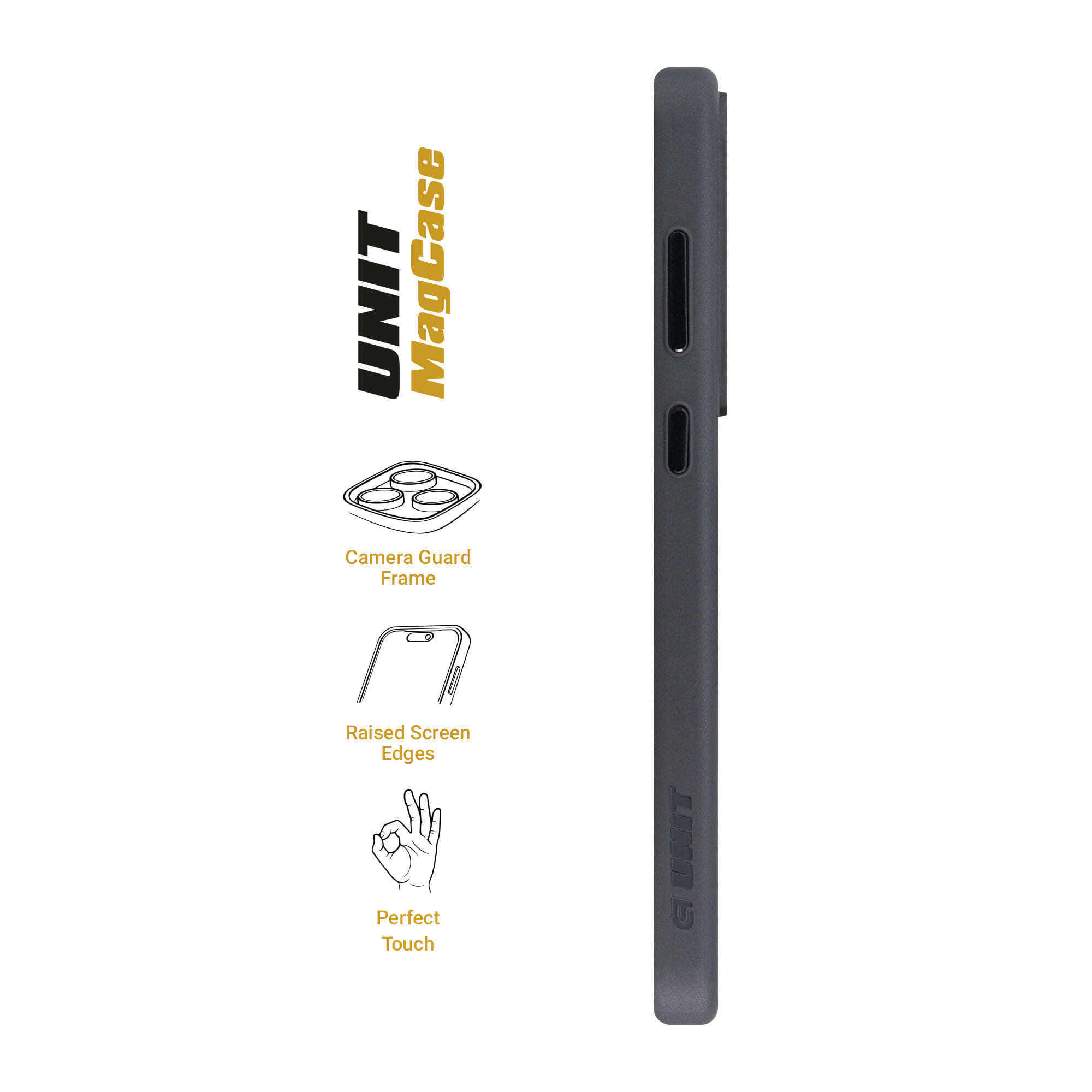 Чохол ArmorStandart Unit MagCase для Samsung S25 FE 5G Black (ARM89156)фото