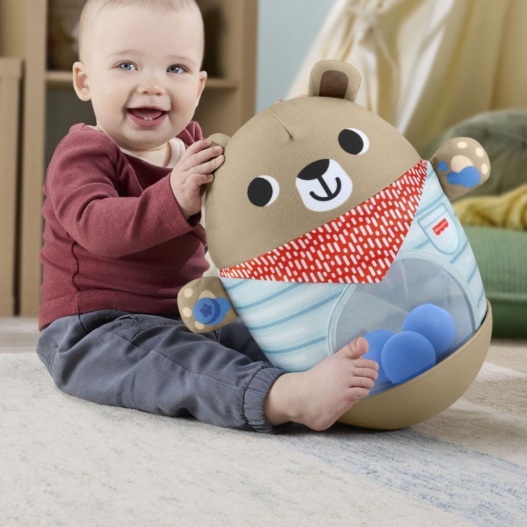Іграшка Ведмедик-неваляйко Fisher-Price (JLB83)фото