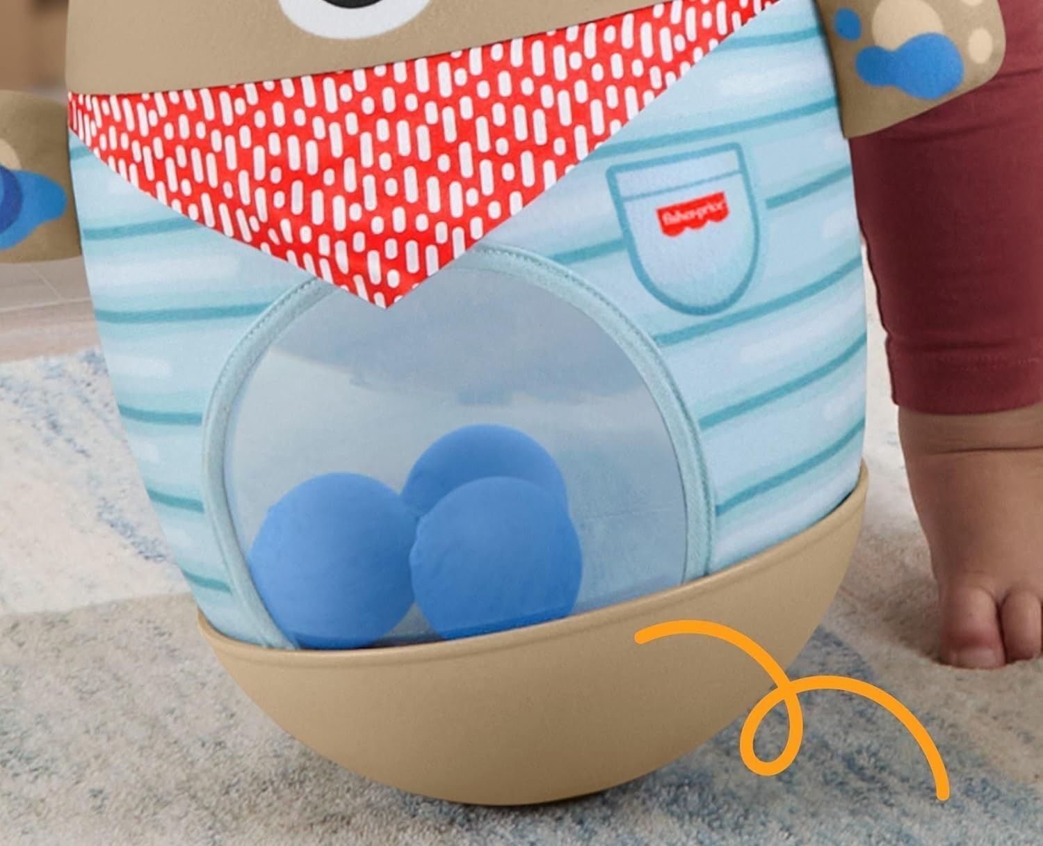 Іграшка Ведмедик-неваляйко Fisher-Price (JLB83)фото