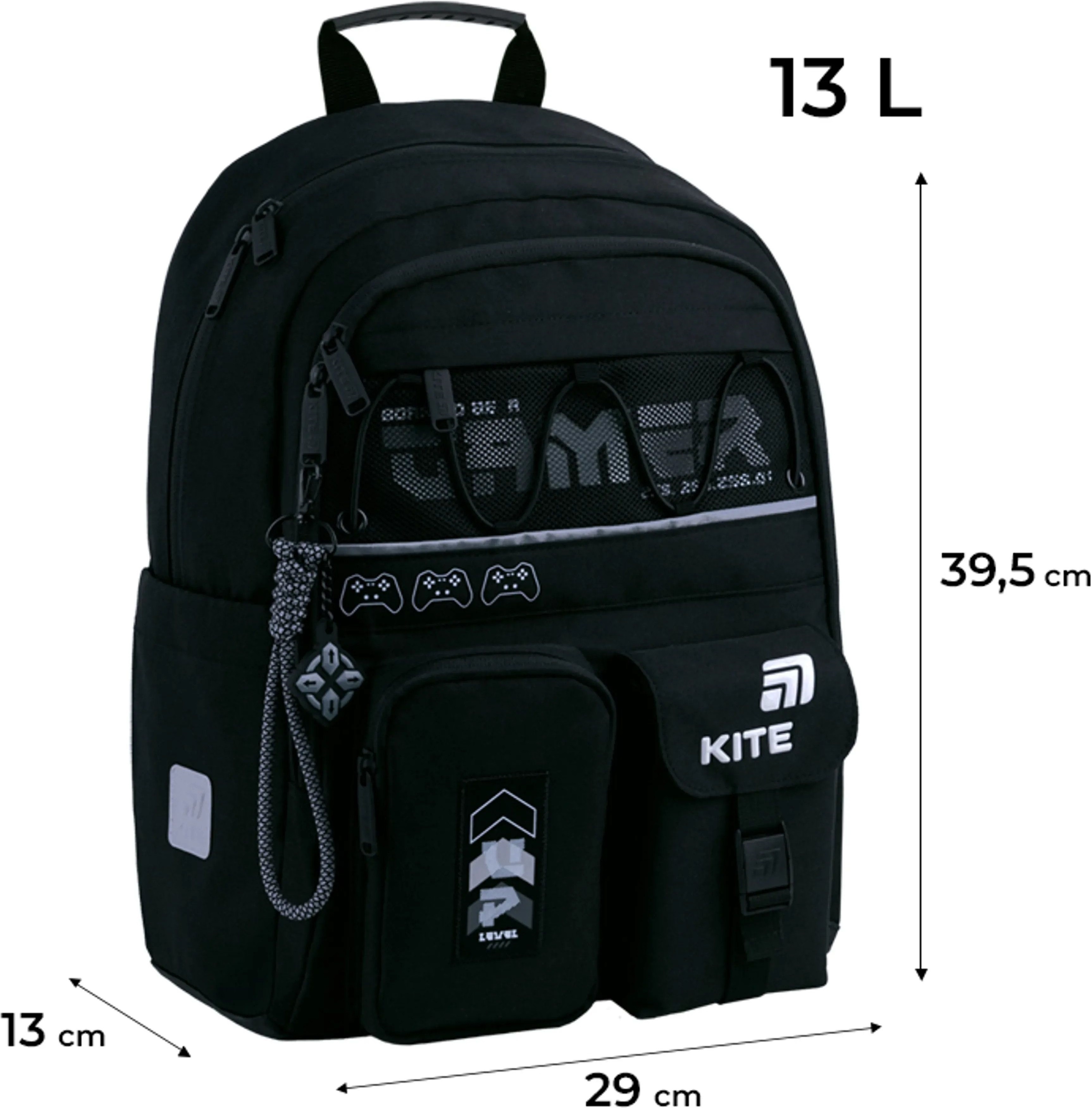 Школьный рюкзак Kite Education Gamer K26-584M-5 фото 
