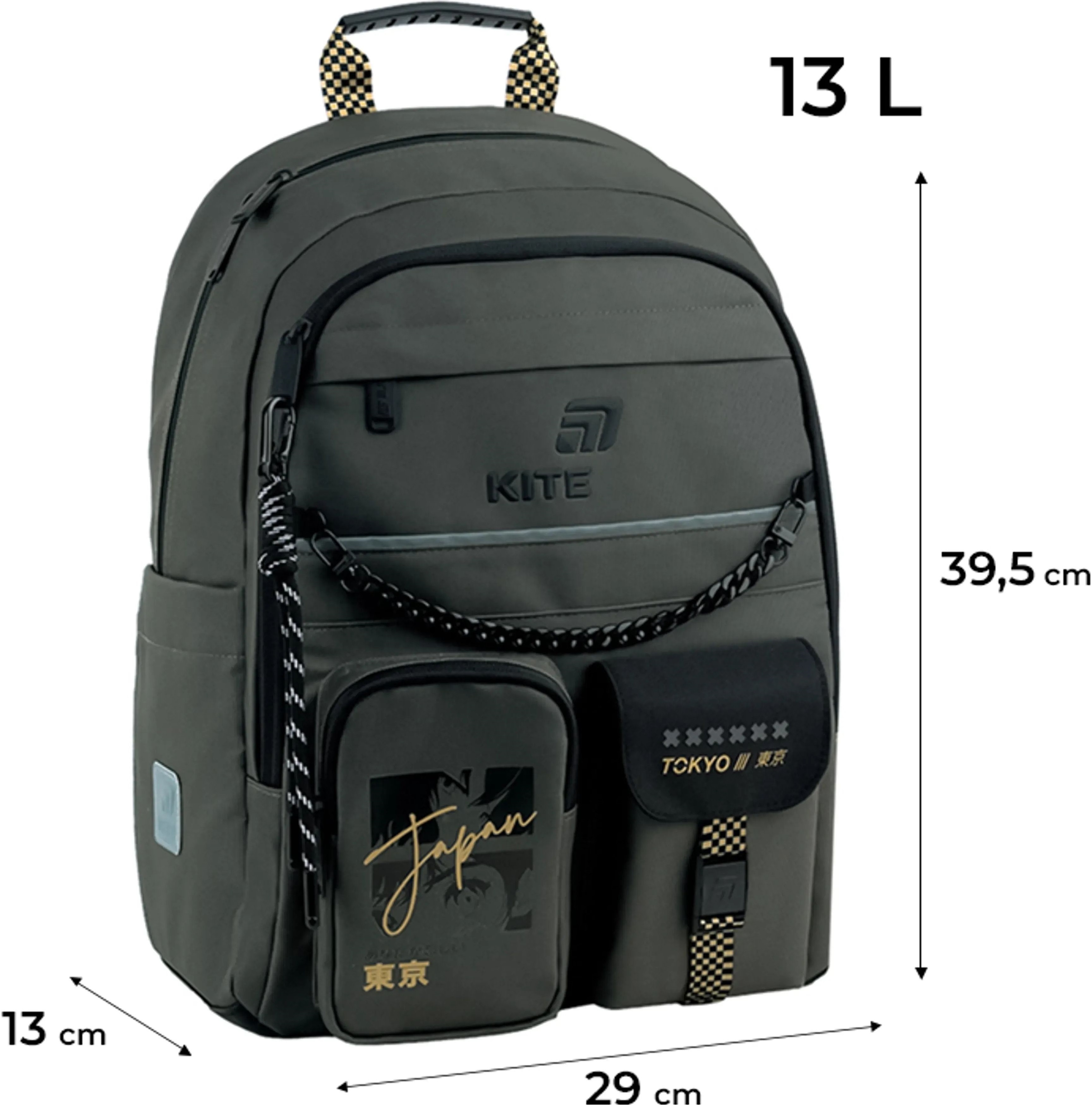 Школьный рюкзак Kite Education Tokyo Vibe K26-584M-4 фото 