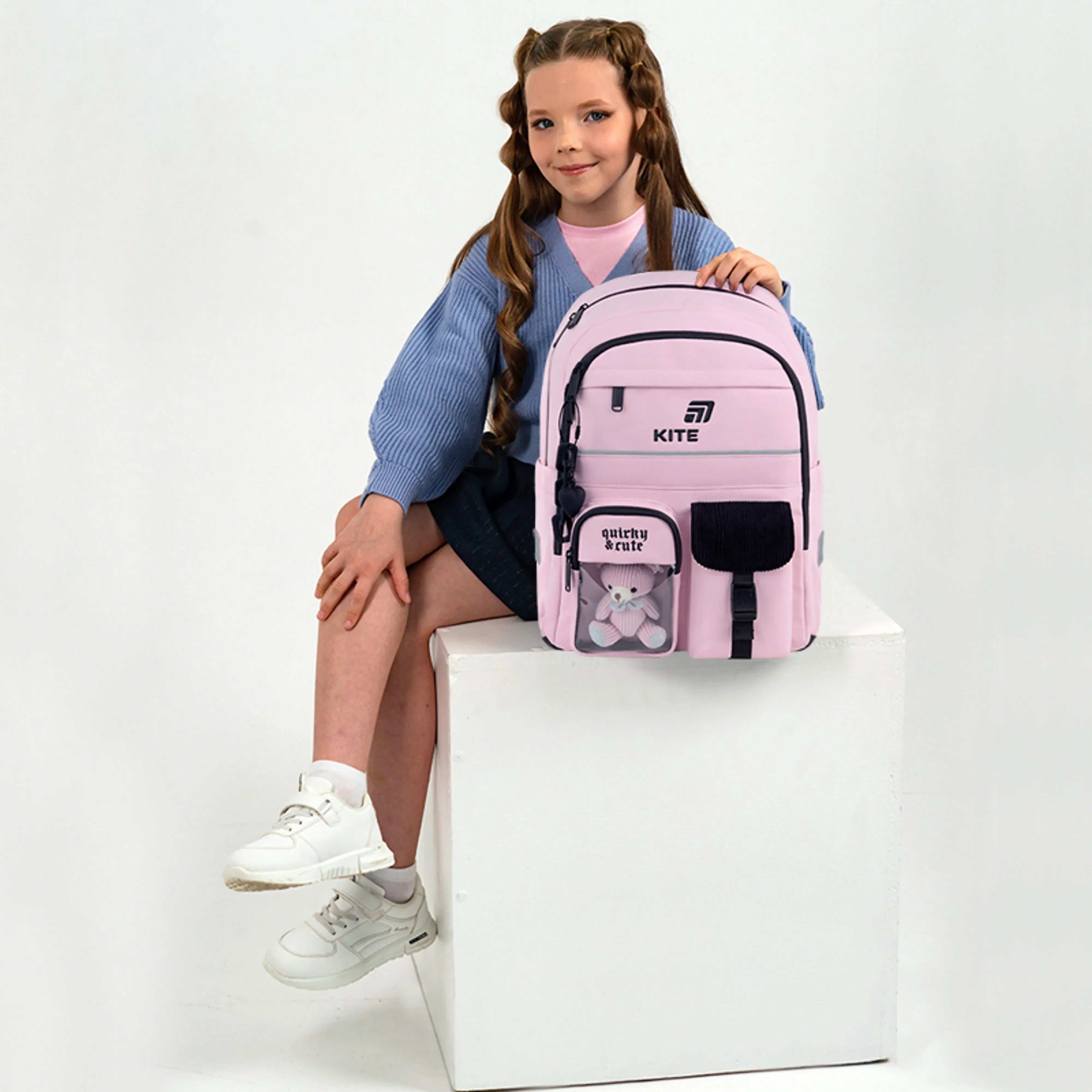 Школьный рюкзак Kite Education Quirky&amp;Cute K26-584M-1 фото 