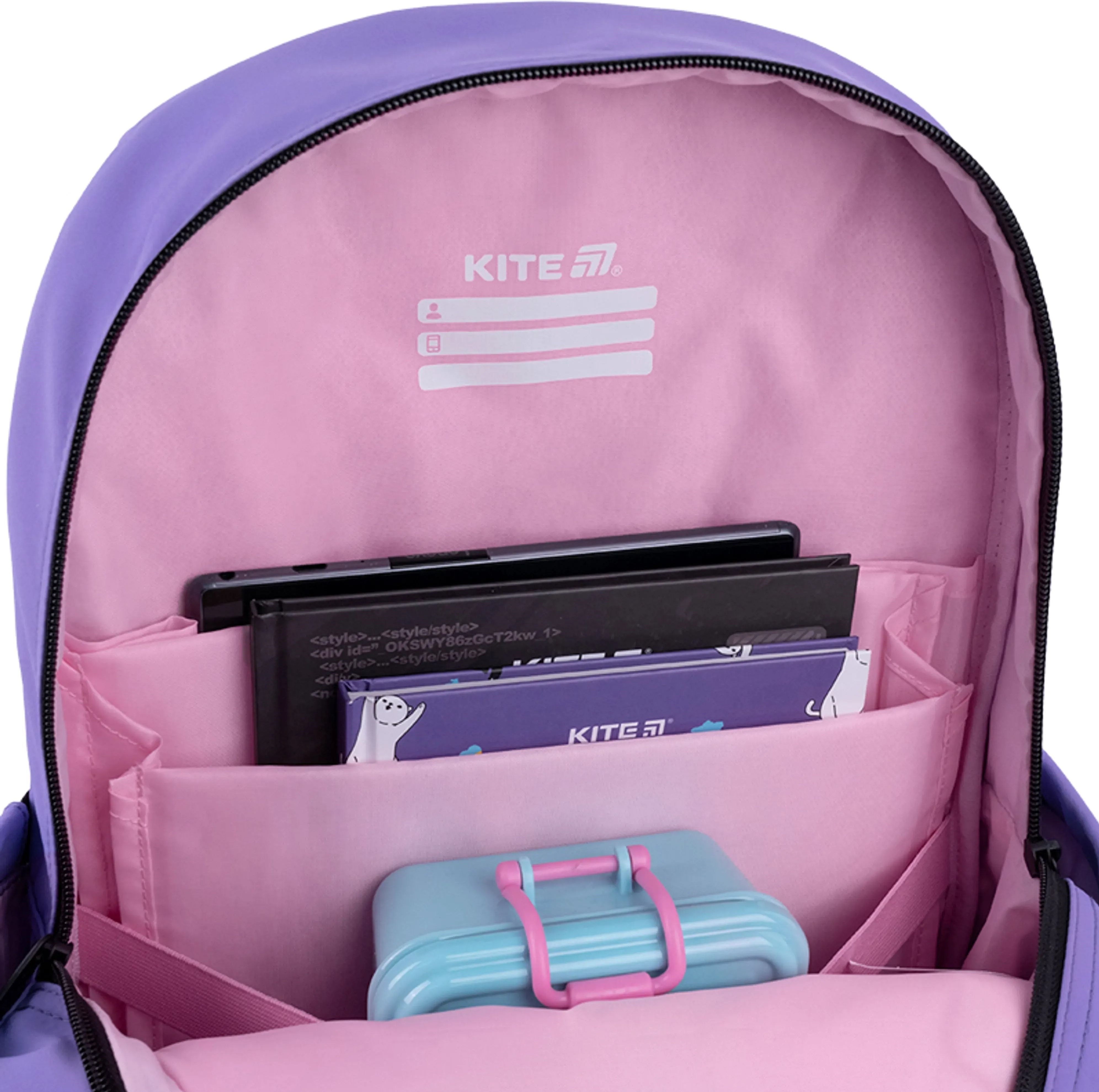 Школьный рюкзак Kite Education Kuromi HK26-584M фото 