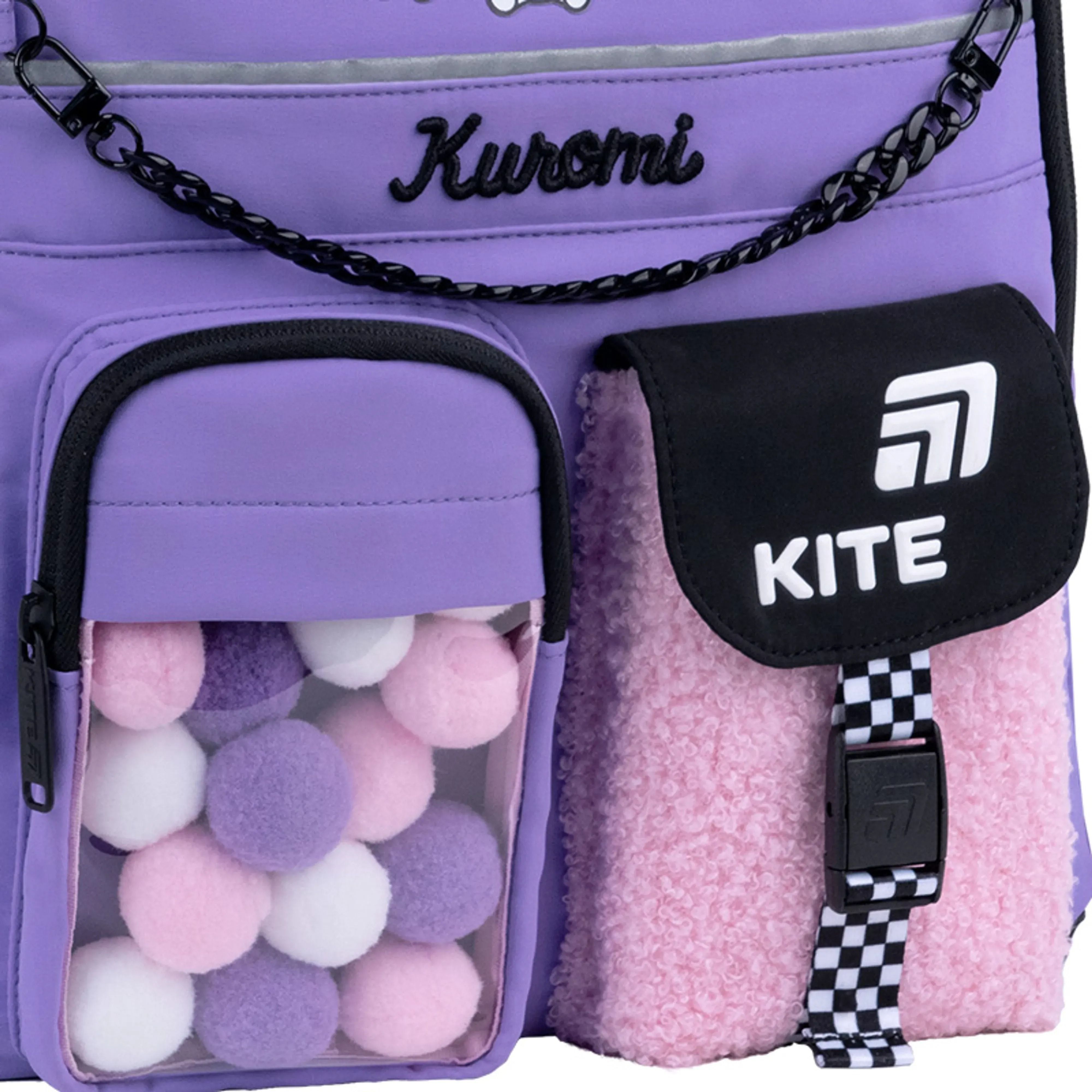 Школьный рюкзак Kite Education Kuromi HK26-584M фото 