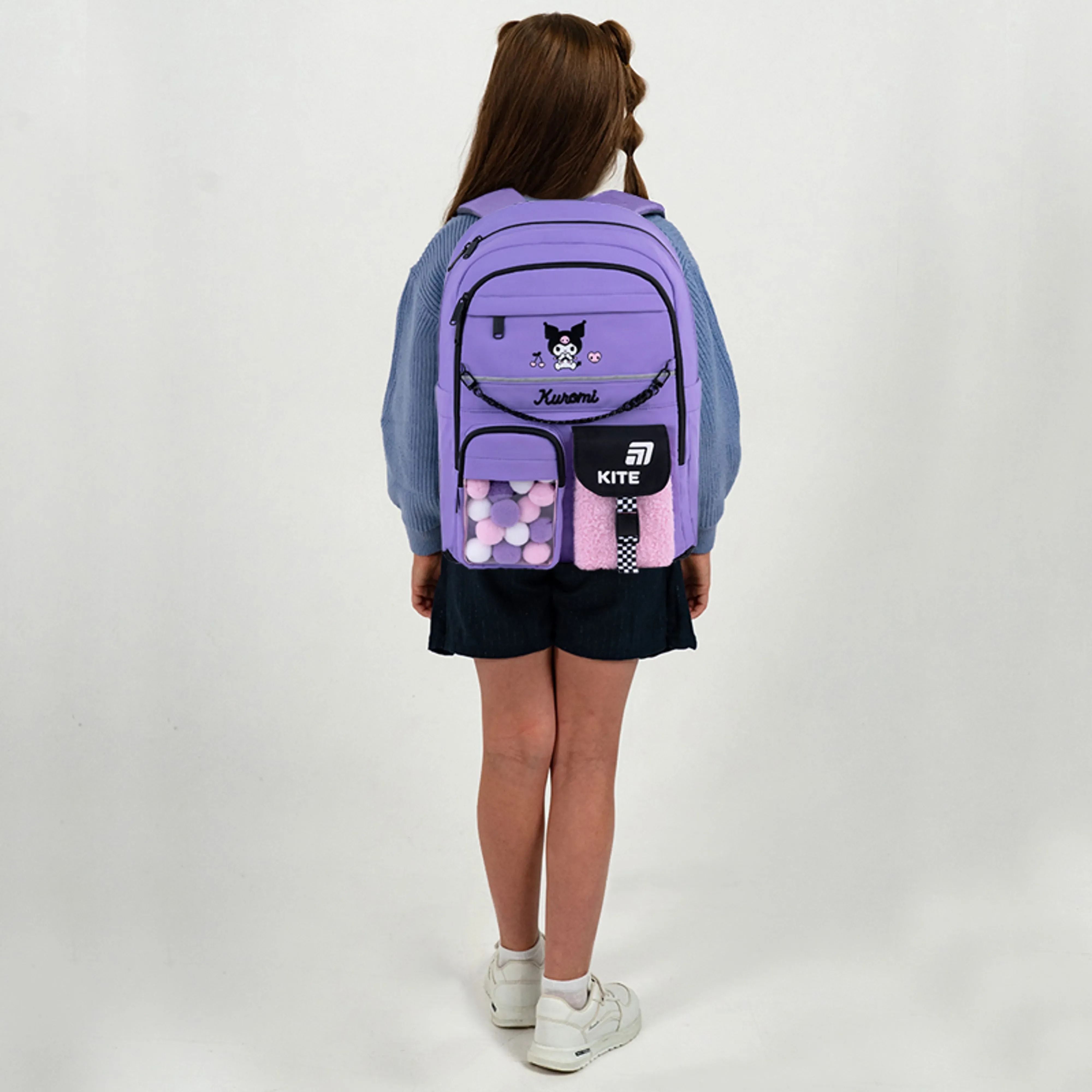 Школьный рюкзак Kite Education Kuromi HK26-584M фото 